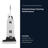 Sebo Essential G5 commercial upright vacuum cleaner - Gray - US Vacuums - 90407AM