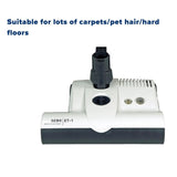 Sebo ET - 1 Electric Powerhead with Power On/Off Switch, for D4 ,E3 ,K3 and C3.1 - White - US Vacuums - 9258AM