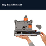 Sebo ET - 1 Electric Powerhead with Power On/Off Switch, for D4, E3 ,K3, C3.1 and FELIX 1 Rosso - Red - US Vacuums - 9299am