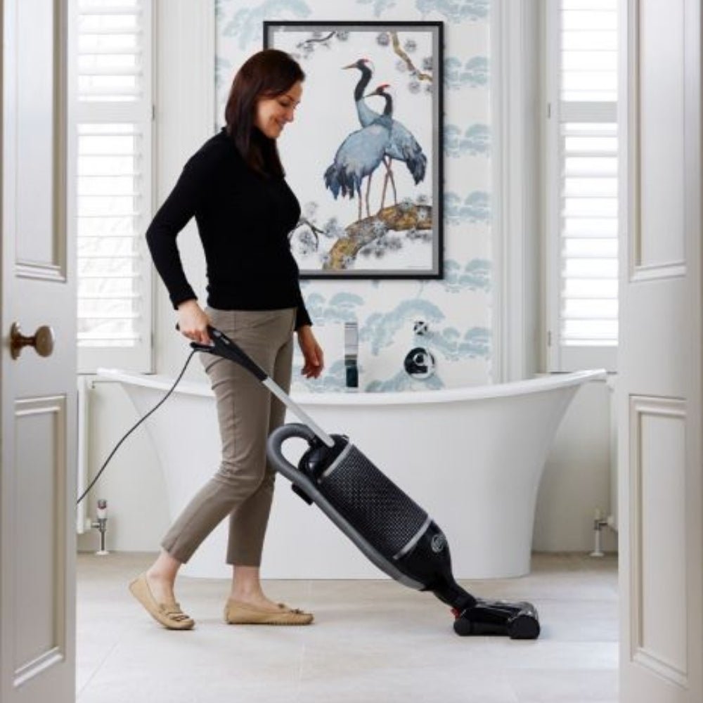 Sebo Felix Premium Upright Vacuum Cleaner - Onyx Black - US Vacuums - 9807AM