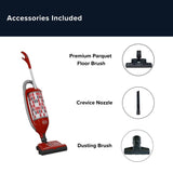 Sebo Felix Premium Upright Vacuum Cleaner - Rosso Red - US Vacuums - 9809AM