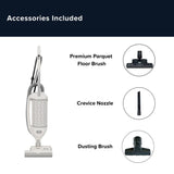Sebo Felix Premium Upright Vacuum Cleaner - White - US Vacuums - 9808AM