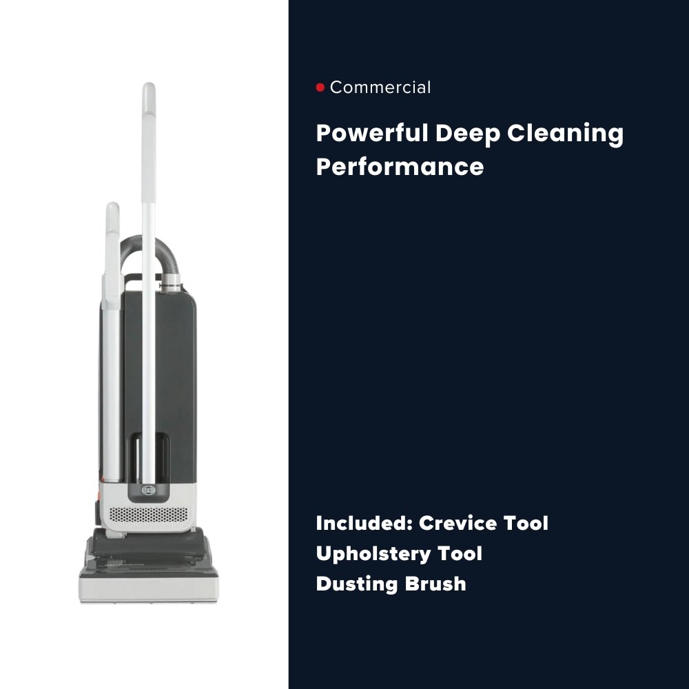 Sebo Mechanical 300 commercial upright vacuum cleaner - Gray - US Vacuums - 91303AM