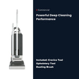 Sebo Mechanical 300 commercial upright vacuum cleaner - Gray - US Vacuums - 91303AM