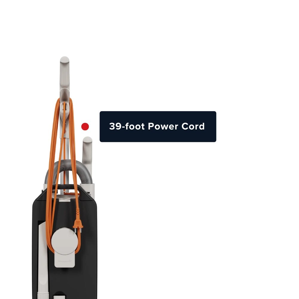 Sebo Mechanical 300 commercial upright vacuum cleaner - Gray - US Vacuums - 91303AM