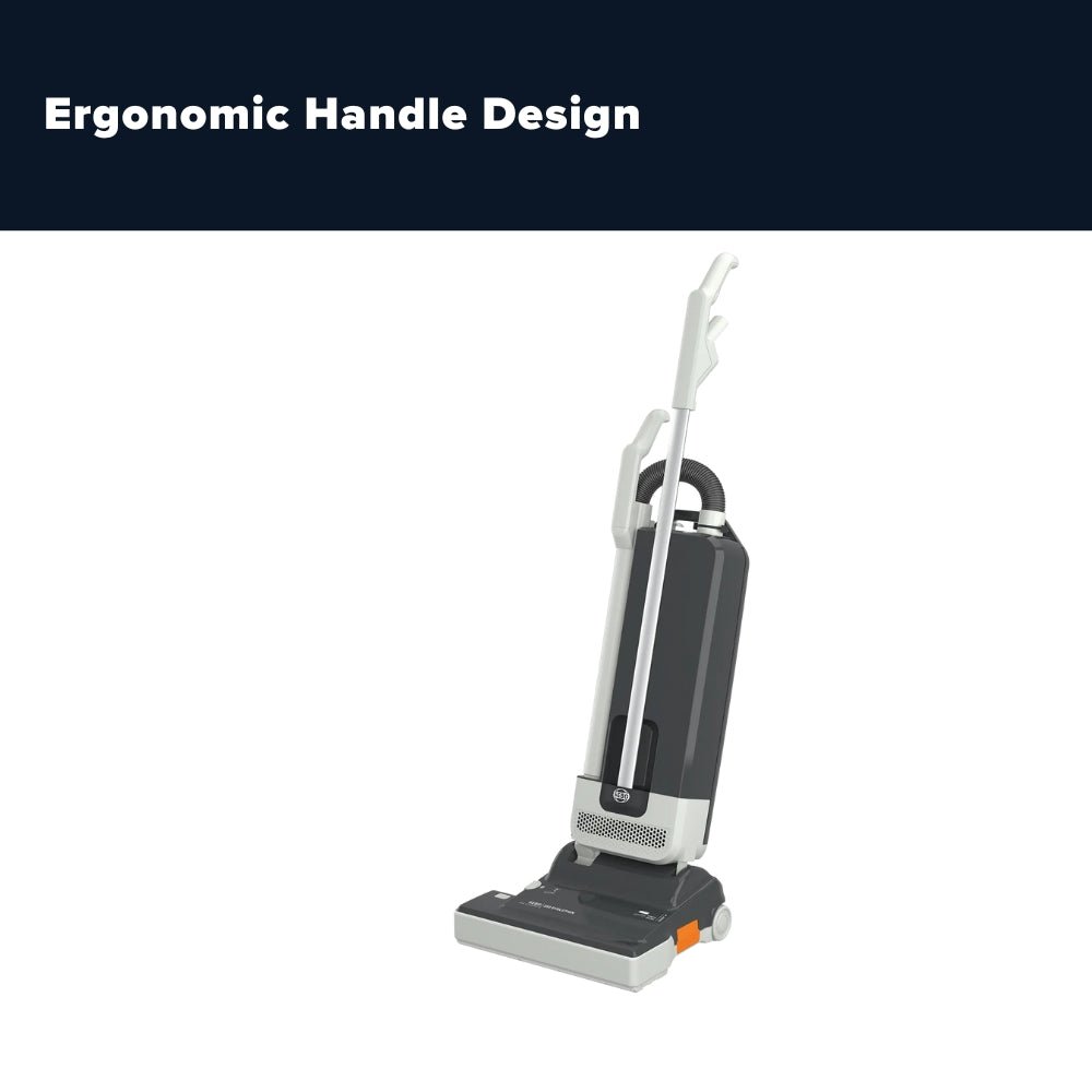 Sebo Mechanical 350 Commercial Upright Vacuum Cleaner - Gray - US Vacuums - 91313AM