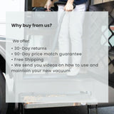 SupraQuik Portable Canister Vacuum with Shoulder Strap - US Vacuums - RSQ1.6