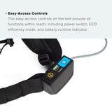 Tornado Zephyr Cordless Backpack with Battery and Charger - US Vacuums - TV570 - Q03 - U